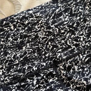 Lululemon Black & White Speckled Leggings